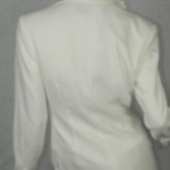 Blessed are the Meek Blazer Size 4 White Tuxedo Oversize Menswear - Picture 11 of 11